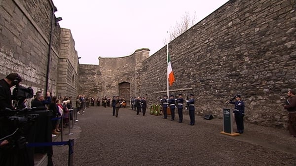 Executed 1916 leaders remembered in Kilmainham Gaol