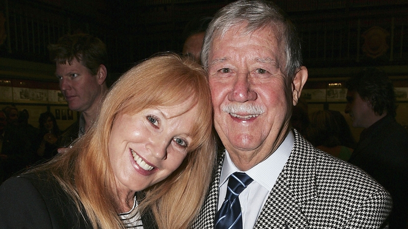 Reg Grundy and his wife Joy