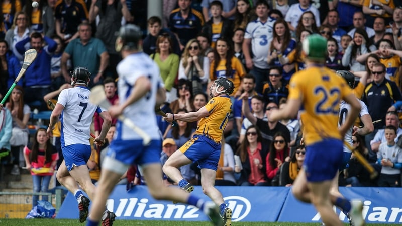 Tony Kelly with the match-winning score for Clare