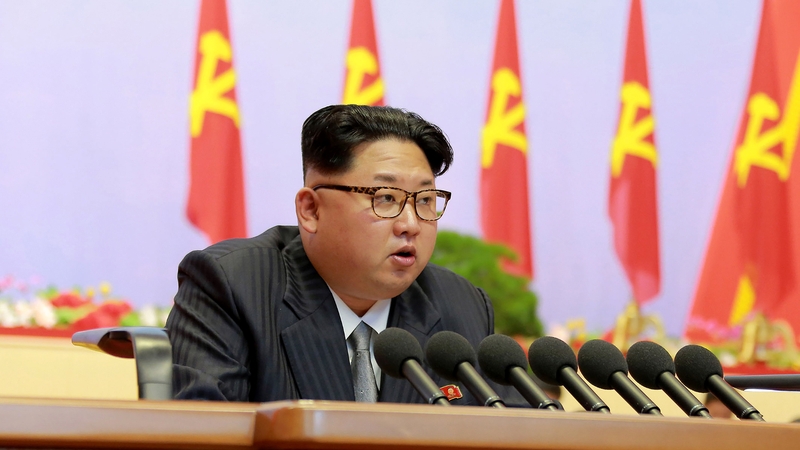 The US announced sanctions against Kim Jong-Un on Wednesday