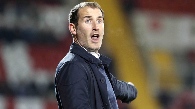 Carrick Rangers manager Gary Haveron