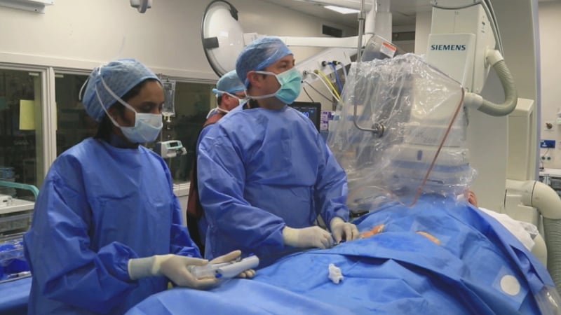 The procedure was conducted at the Blackrock Clinic earlier this month