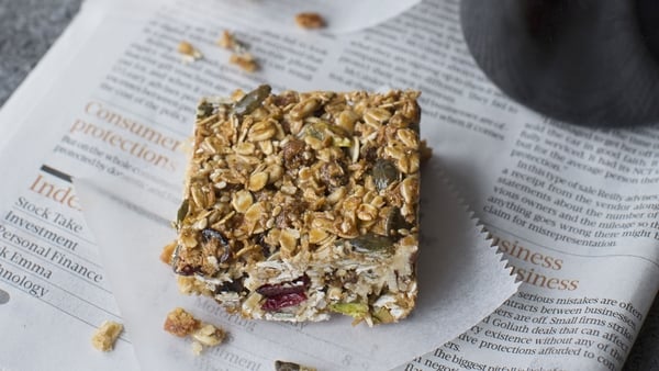 Healthy and gluten-free cereal bars