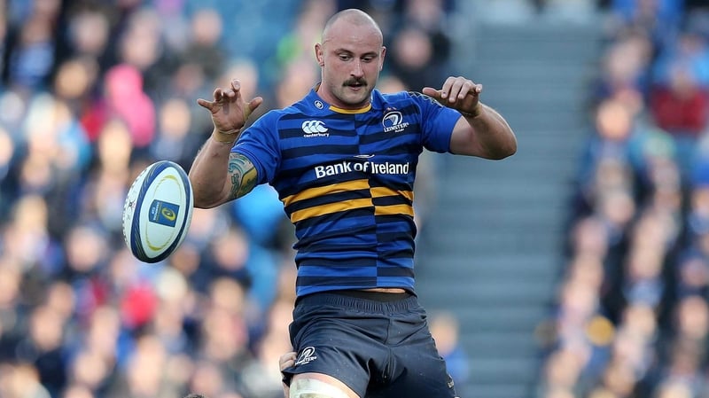 Hayden Triggs in action for Leinster