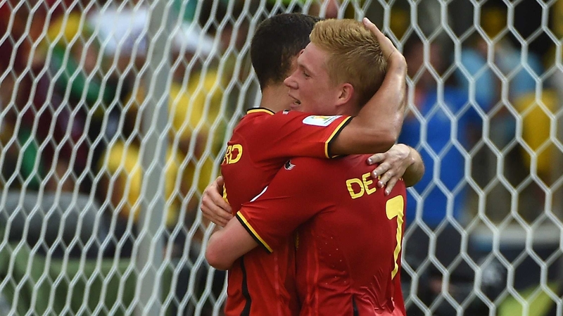 Kevin De Bruyne and Eden Hazard