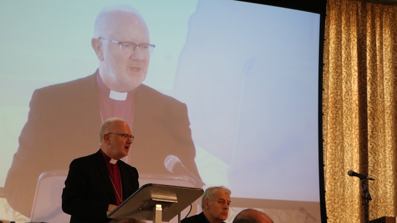 The Archbishop of Armagh addressing the General Synod of the Church of Ireland (Pic: CofI press office)
