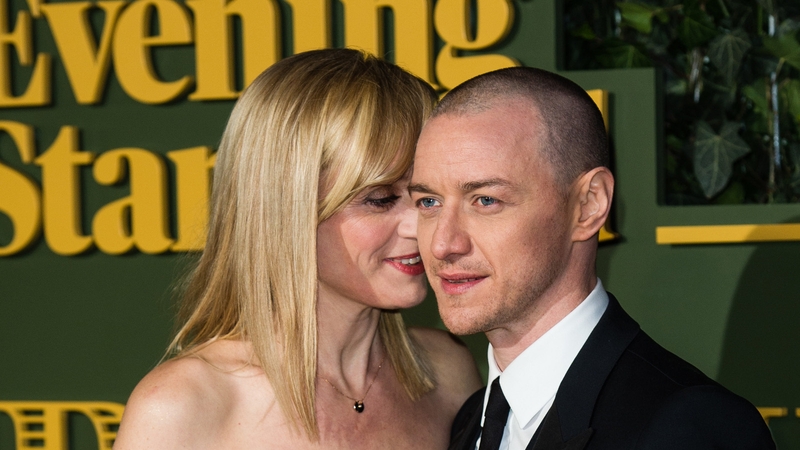 James McAvoy and his actress wife Anne-Marie Duff have parted ways