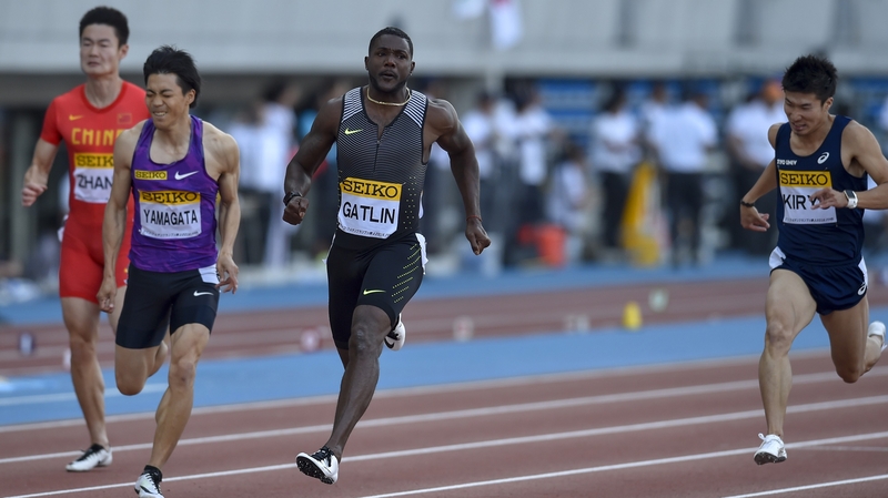 Twice banned for drugs offences, Gatlin continues to set fast times