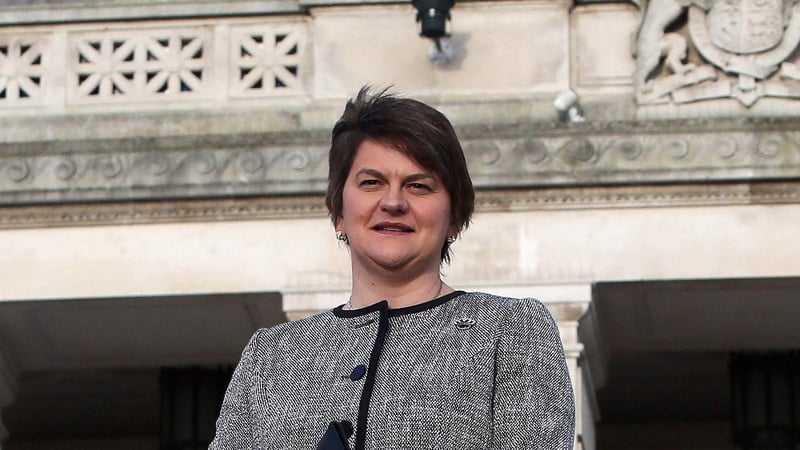 Arlene Foster said the development was alarming and unexpected