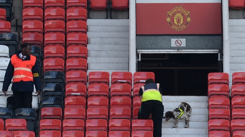 The fixture at Old Trafford has been rearranged after the fake bomb scare