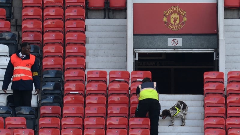 The fixture at Old Trafford has been rearranged after the fake bomb scare