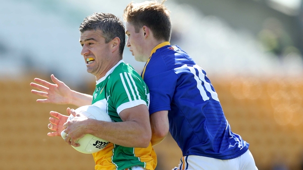 Niall Smith (L) goaled to kill off the Longford challenge