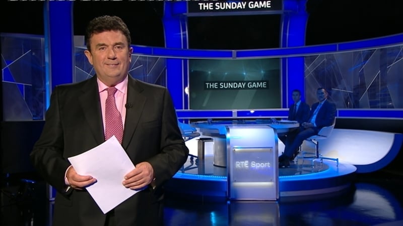 Des Cahill is stepping away from his role on The Sunday Game after 15 seasons