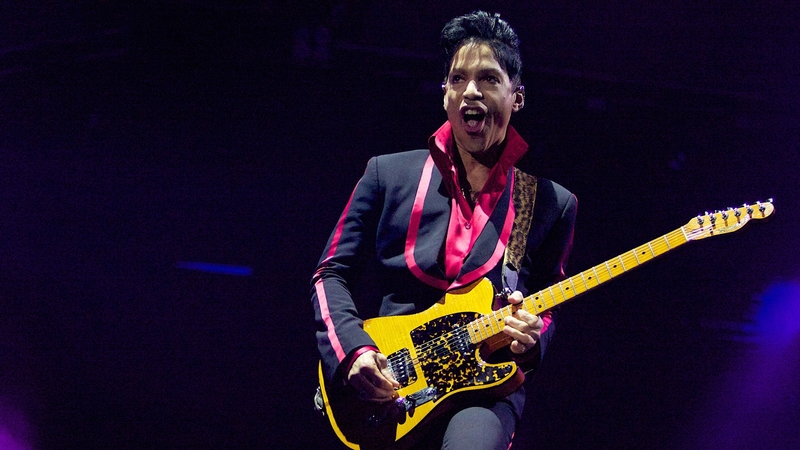 Prince's iconic yellow guitar fetched $137,000