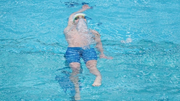 Shane Ryan is in the men's 100m backstroke final