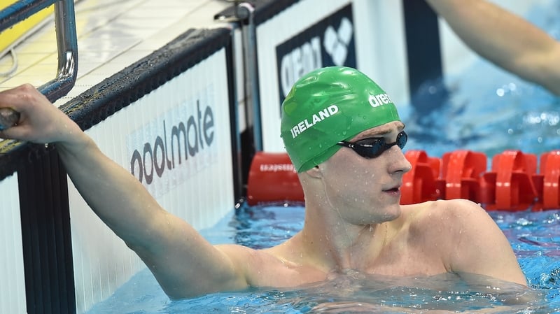 Shane Ryan will swim in lane eight in the final