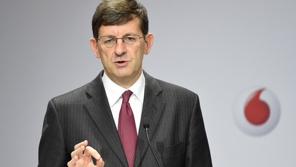 Vodafone's chief executive Vittorio Colao said the company's earnings would grow by 4.8% this year