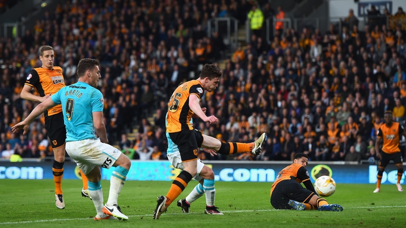 Andy Robertson's calamitous own goal put Derby 2-0 up