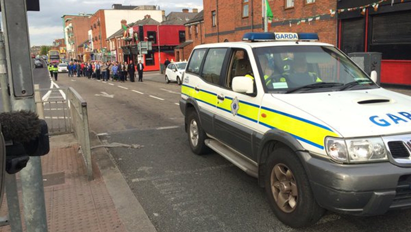 Organisers said the procession is to express solidarity among communities of the city