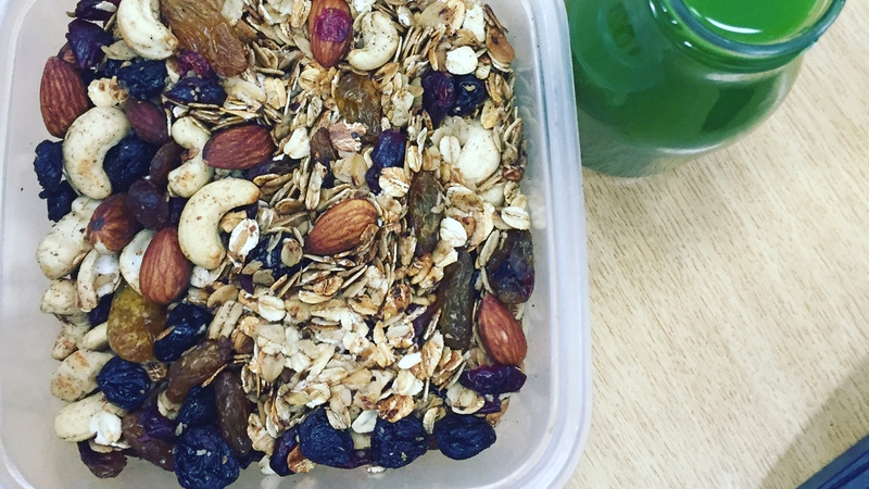 Janice's homemade granola.