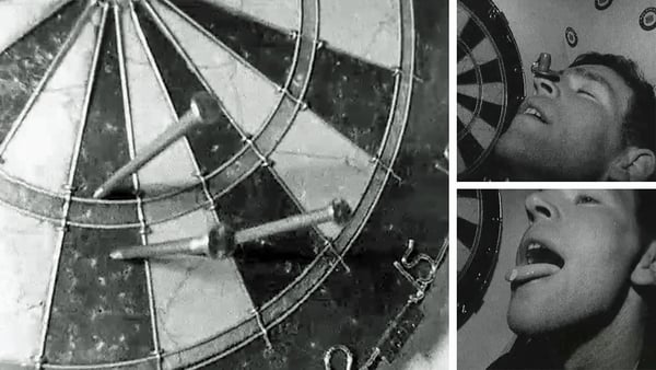 Not for the faint of heart: Dart tricks from 1966