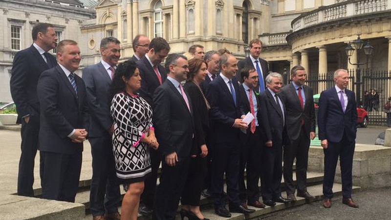The new Fianna Fáil front bench includes seven first-time TDs