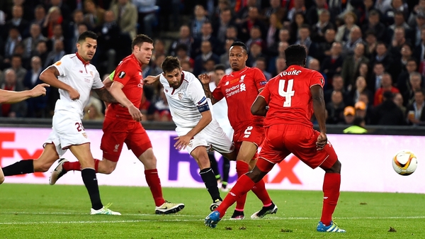 Coke drilled home a brilliant second goal for Sevilla