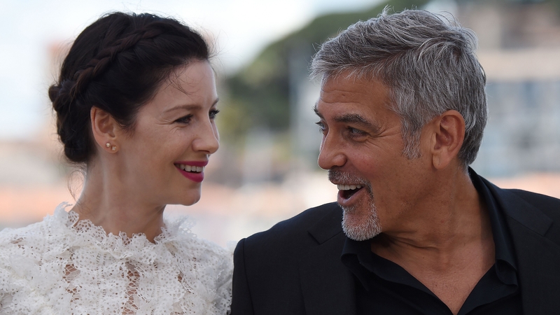 Caitriona Balfe and George Clooney star in Money Monster - in cinemas from May 27