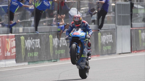Maverick Vinales during the MotoGp of France
