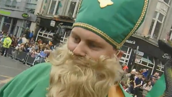 Can you remember the year? Dublin St Patrick's Parade held in May