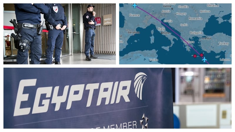 The Egyptair flight went down last month with 66 people on board