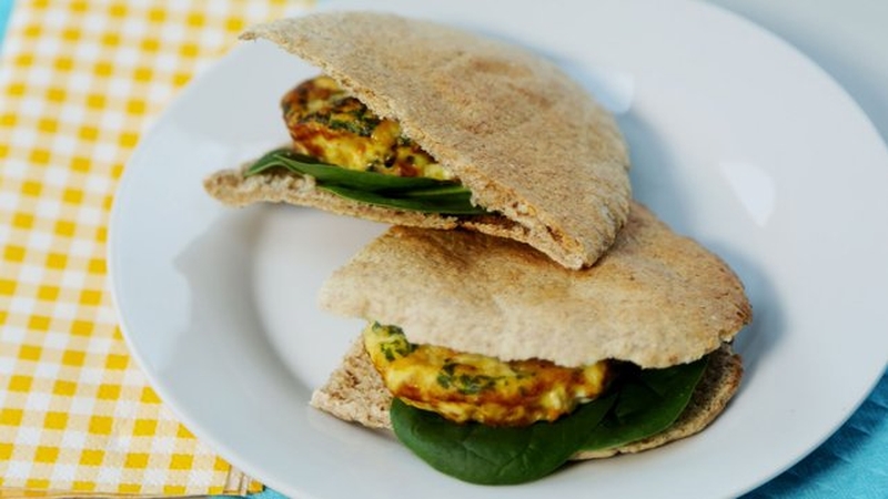 A tasty breakfast or brunch.