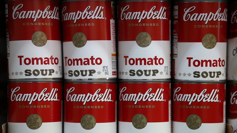 Campbell's sales in its third quarter ended May 1 fell by 2% to $1.87 billion
