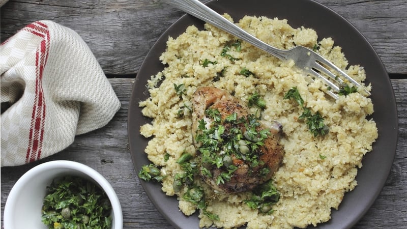 A tasty and healthy cauliflower mash