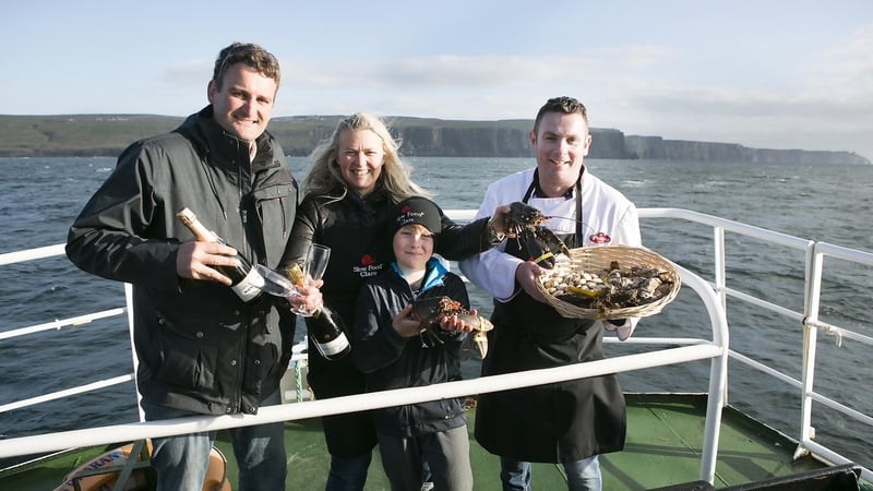 One of the highlights of the festival is a picnic in front of the Cliffs of Moher