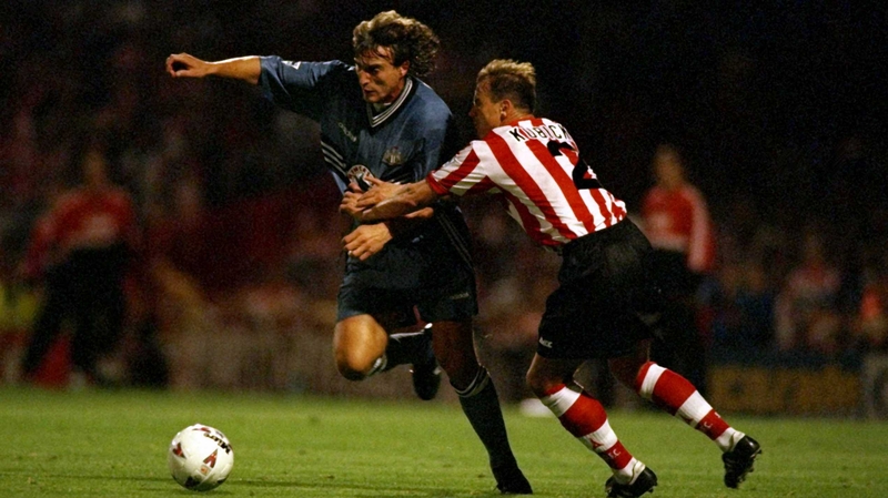 David Ginola collapsed playing a charity soccer game