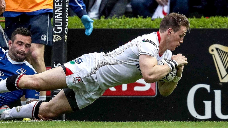 A toe injury means Ulster's Craig Gilroy is unavailable for selection