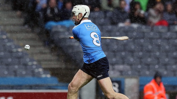 Darragh O'Connell scores a goal for Dublin
