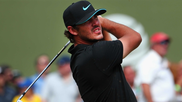 Brooks Koepka holds a two-shot lead heading for the final round