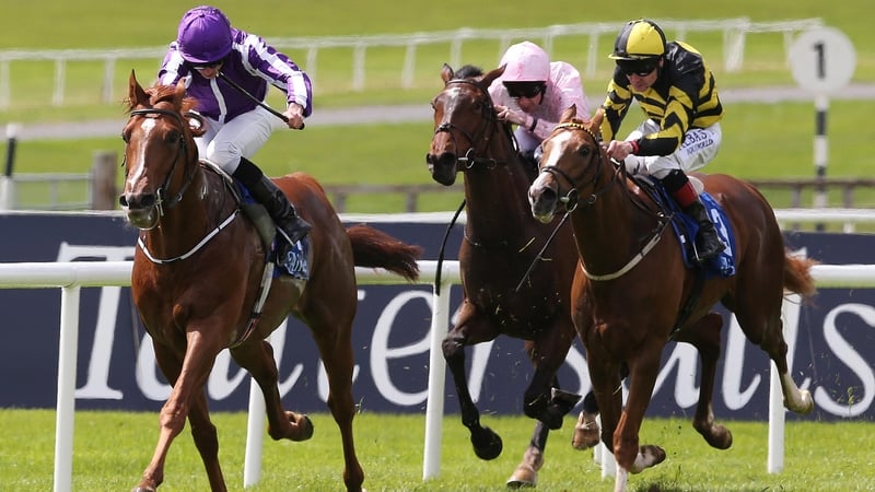 Beacon Rock was the 9-10 favourite and dominated under Ryan Moore