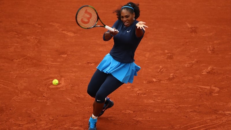 Serena Williams won in just 42 minutes