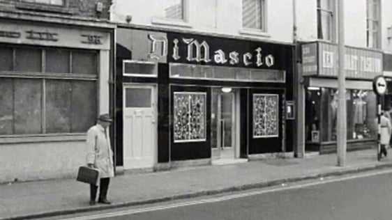 Di Mascio's Chipper on Marlborough Street, Dublin (1972)