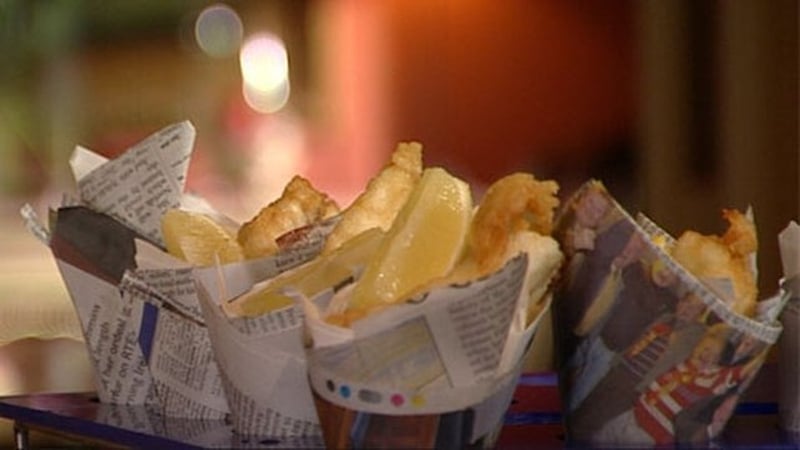 Delicious and tasty Fish and Chips from Martin Shanahan