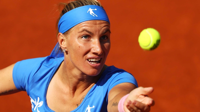 Svetlana Kuznetsova marched on at Roland Garros