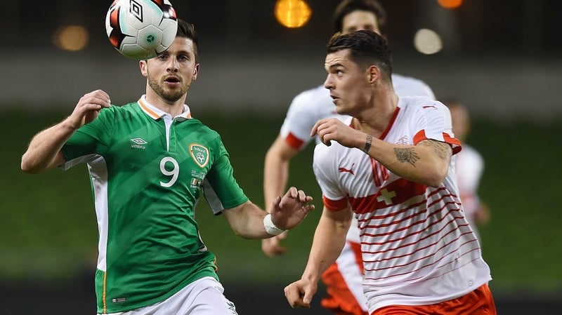 Granit Xhaka (R) has joined the Gunners