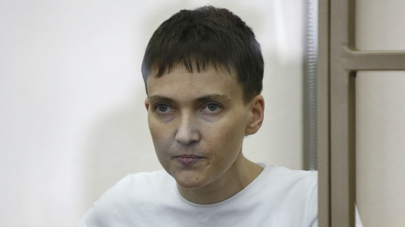 A Russian court had sentenced Nadiya Savchenko to 22 years in jail
