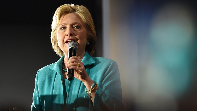 Hillary Clinton is the front-runner in the Democratic race