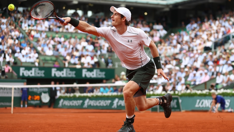 Murray defeated Mathias Bourgue 6-2 2-6 4-6 6-2 6-3