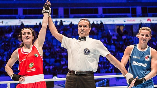 Kellie Harrington was a silver medallist two years ago