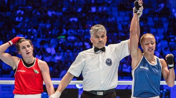 Katie Taylor was beaten on a split decision